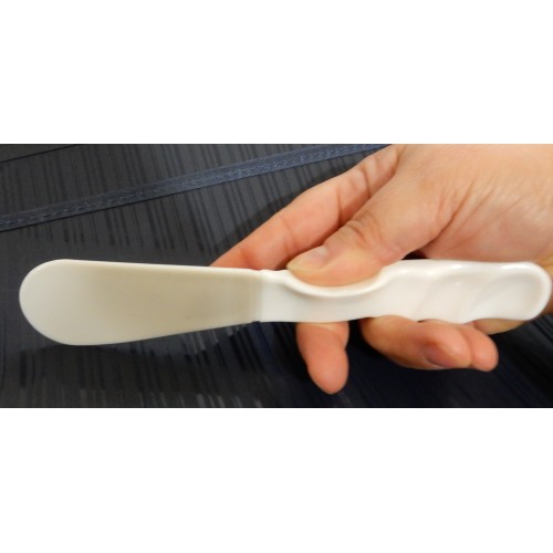 Plastic Mixing Spatula (white)